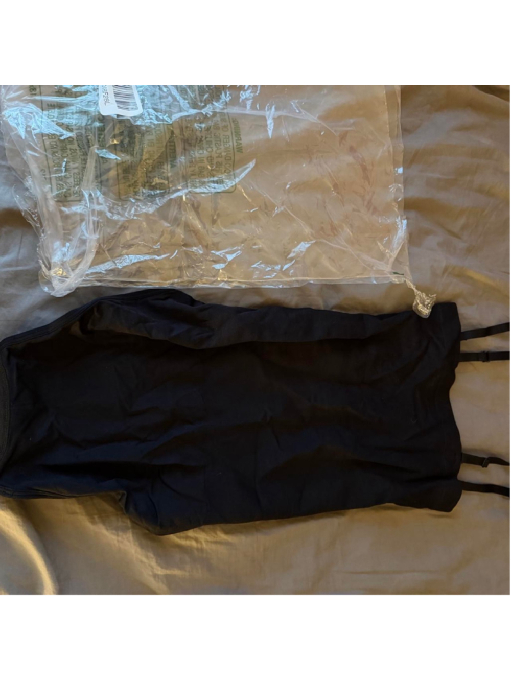women’s small black tight body suit #shapewear - Picture 2 of 3